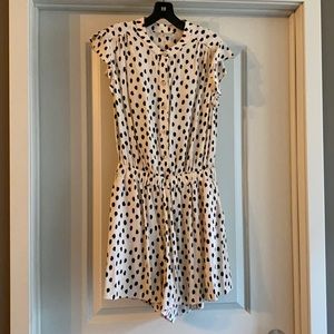 Kate spade polka dot romper